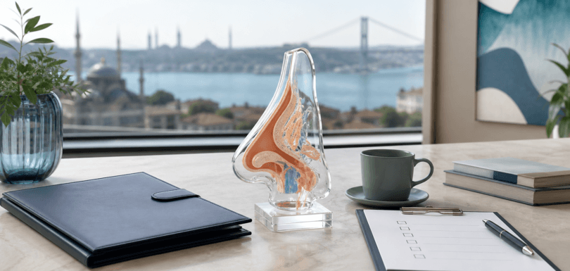 Checklist and anatomical nose model for choosing a rhinoplasty surgeon in Turkey