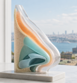 Layered skin and cartilage model for thick-skin rhinoplasty planning in Turkey